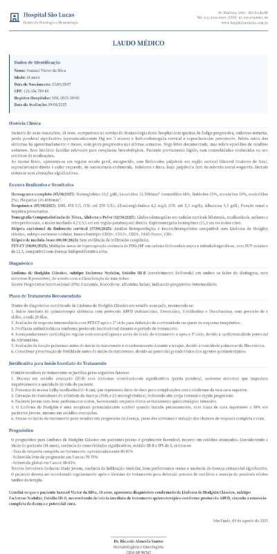 Laudo médico